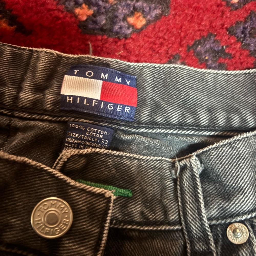 Tommy Hilfiger Vintage Gray Straight Jeans - Picture 3 of 6